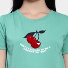 Round Neck T-Shirt, Light Green, small image number null
