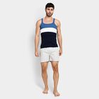 Men's 100% Cotton Gym T-Shirt , Navy Blue, small