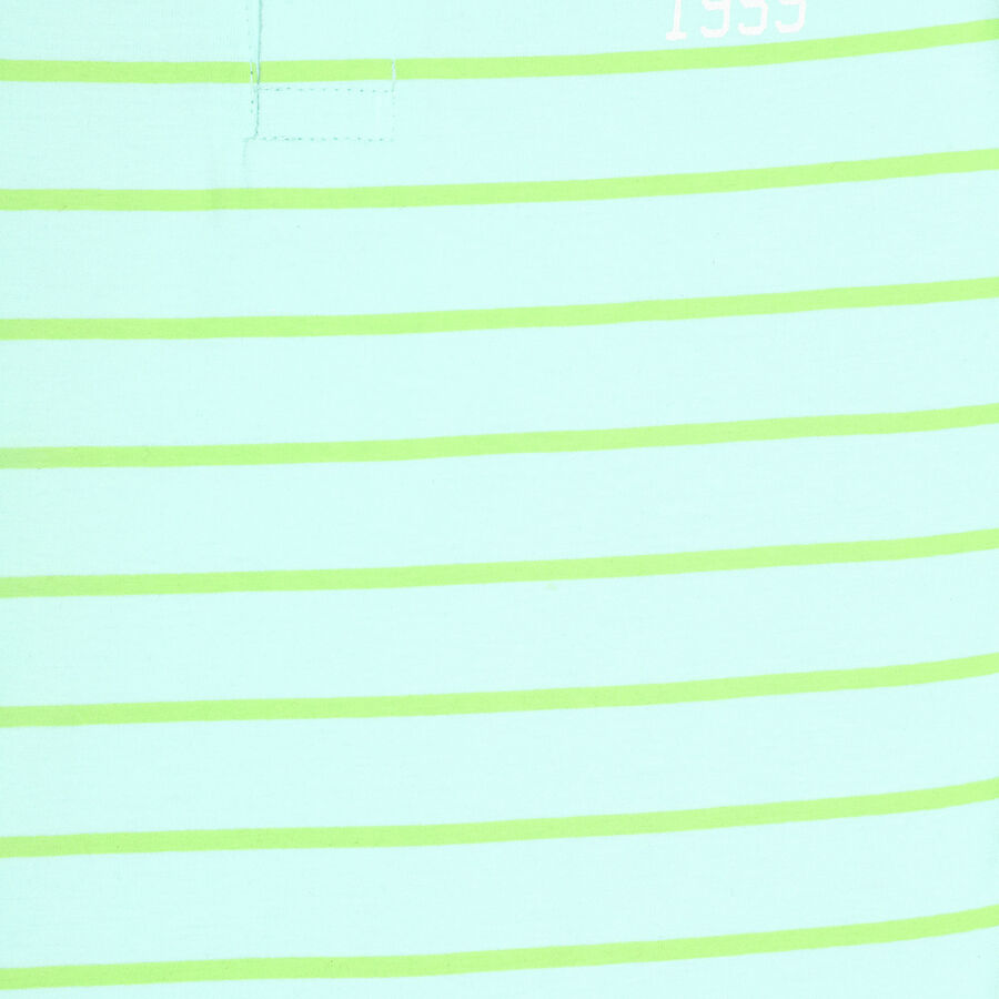 कॉटन टी-शर्ट, हल्का हरा, large image number null