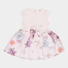 Girls Solid Frock, Beige, small image number null