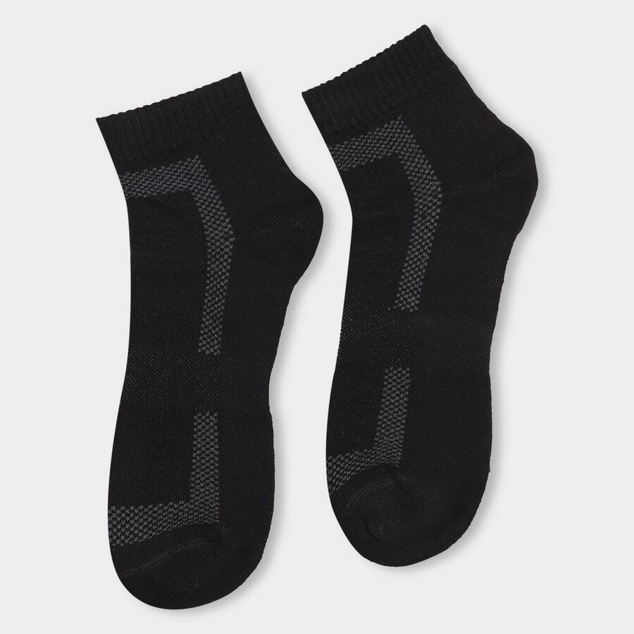 Men's Socks, Black, large image number null