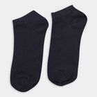 Men's Socks (Pack of 3), Navy Blue, small