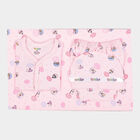 Infants Cotton Printed Baby Gift Set, Pink, small image number null