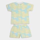 Infant Boys' 100% Cotton Baba Suit, हल्का हरा, small image number null