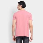 Men's Round Neck Half Sleeves T-Shirt , Light Pink, small image number null