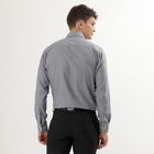 Men's 100% Cotton Cut Away Collar Formal Shirt, Navy Blue, small image number null
