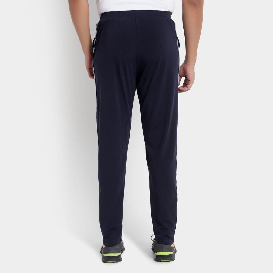 Cut & Sew Track Pants, Navy Blue, large image number null