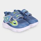 Boys' Blue Velcro Sneakers, नीला, small
