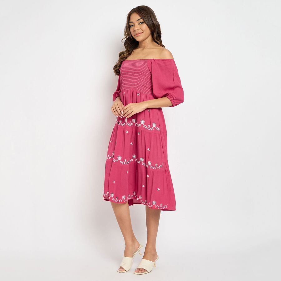 Ladies' Dress, Purple, large image number null