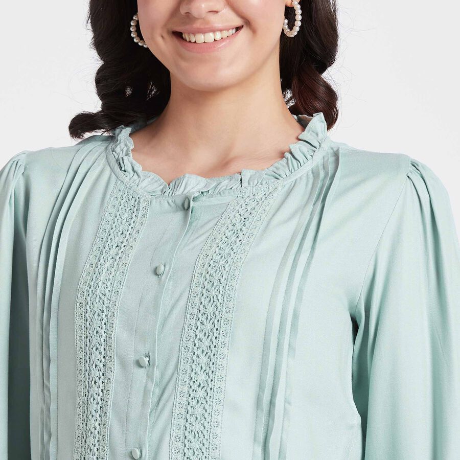 Solid Shirt, Light Green, large image number null
