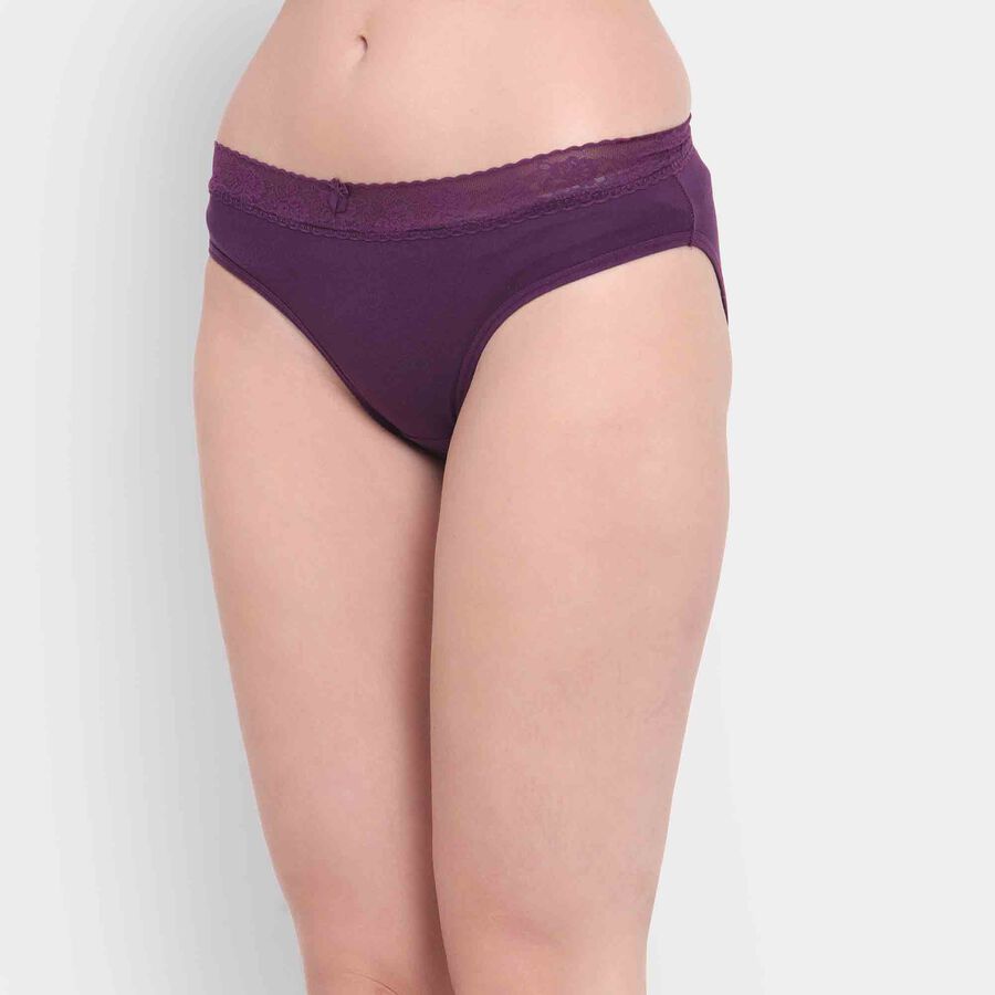 Solid Panty, Purple, large image number null