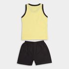 Infant Boys' 100% Cotton Baba Suit , Charcoal, small image number null