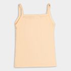 Infants' Cotton Vest, Peach, small