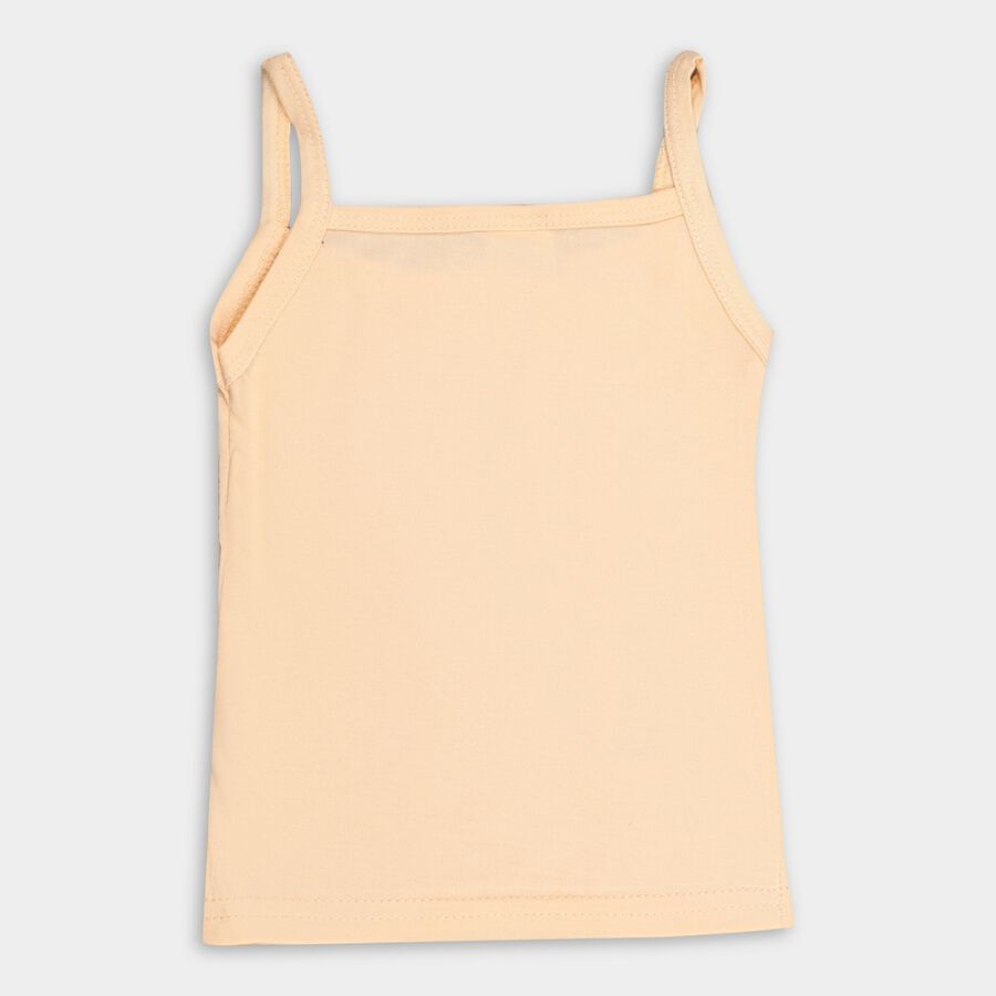 Infants' Cotton Vest, Peach, large