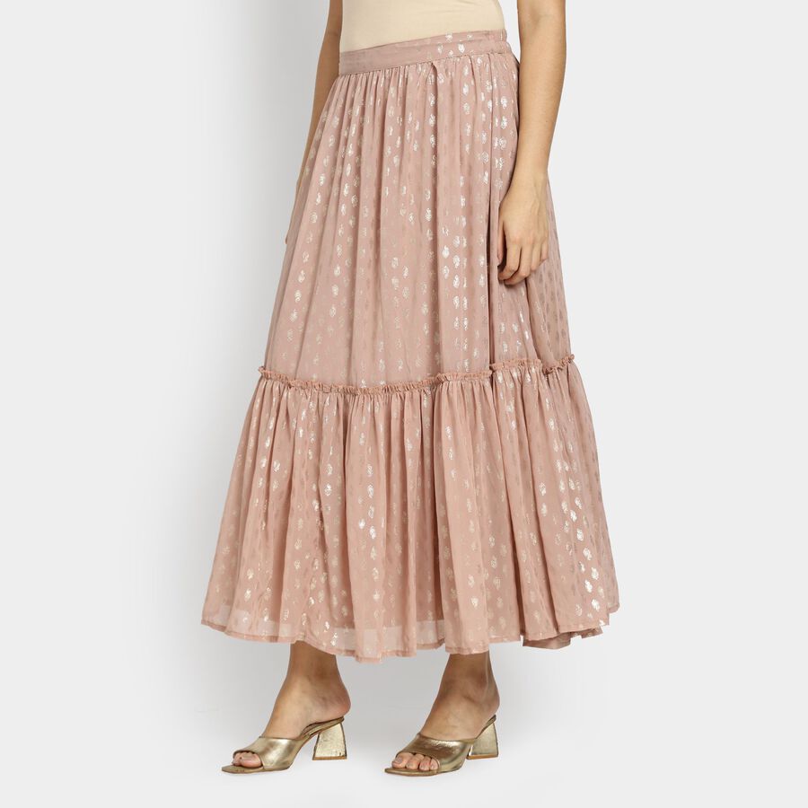 Ladies' Lehenga Skirt, गुलाबी, large image number null