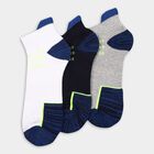 Men's Socks (Pack of 3), नेवी ब्लू, small