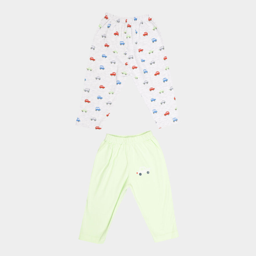 Infants All Over Print Pyjama, हल्का हरा, large image number null