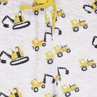 Boys' Pyjamas, Ecru Melange, small image number null