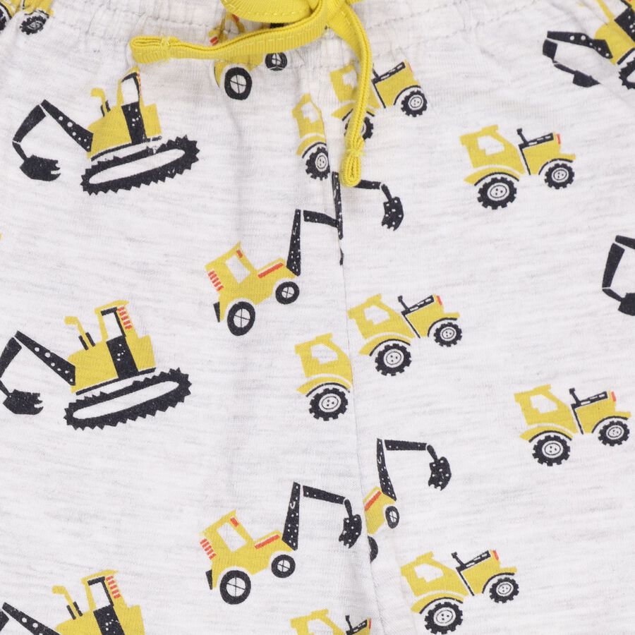 Boys' Pyjamas, Ecru Melange, large image number null