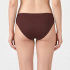 Women's Brown Regular Fit Panty, भूरा, small