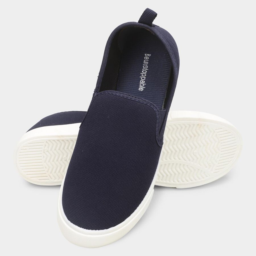 Men's Loafer Casual Shoes, Navy Blue, large image number null