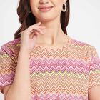 Round Neck T-Shirt, Pink, small image number null