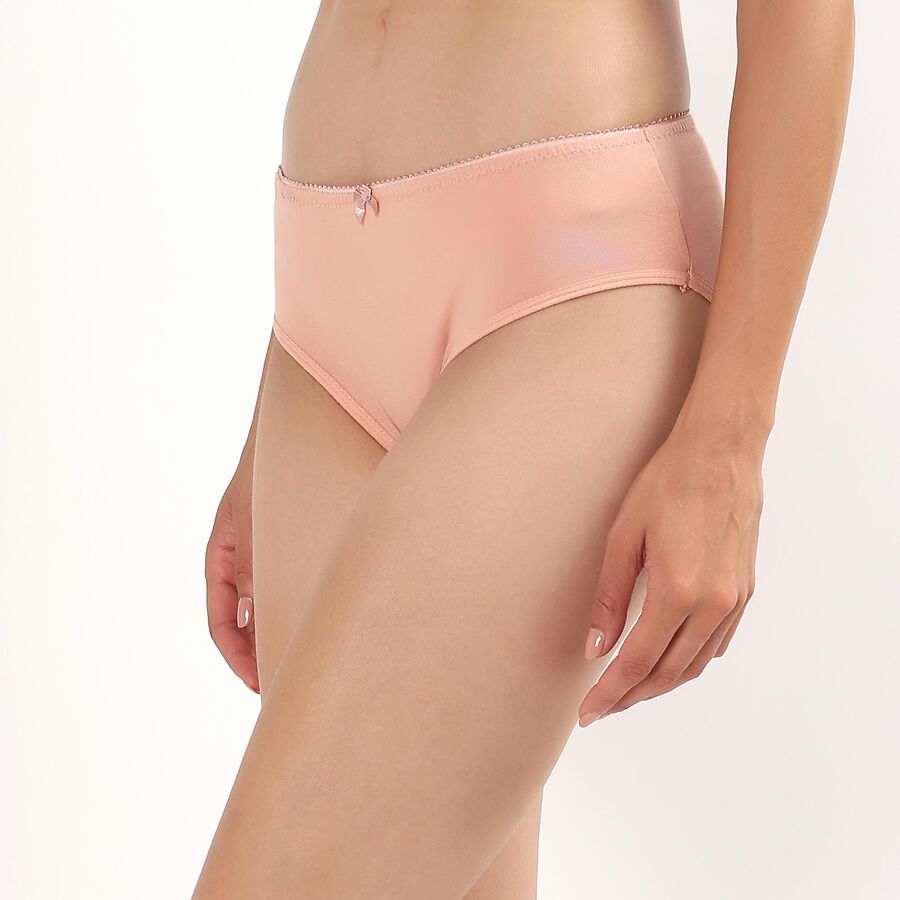Women's Soft Peach Hipster Panty, Peach, large image number null