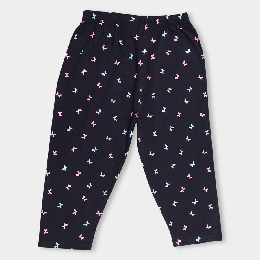 Girls' Pull Ups Capri, Navy Blue, large image number null
