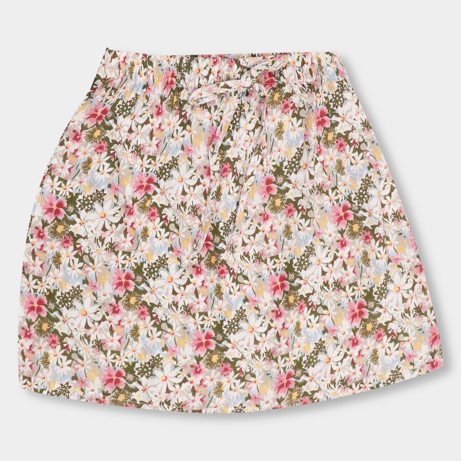 Girls' Skirt , ऑफ व्हाइट, large image number null