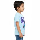 Boys' 100% Cotton Half Sleeves T-Shirt, Light Blue, small image number null