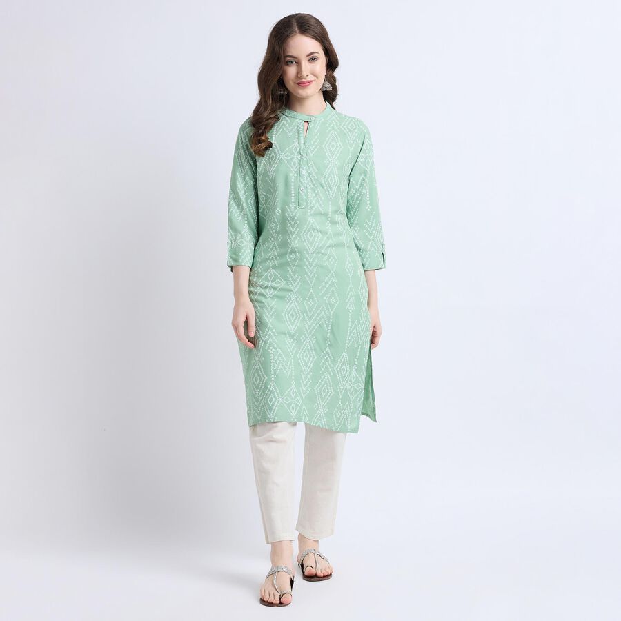 Ladies' Kurta , हल्का हरा, large image number null