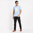Round Neck T-Shirt, Sky Blue, small image number null