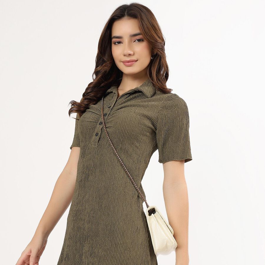 Ladies' Dress, Olive, large image number null