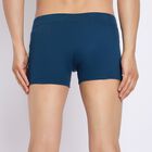 Men's 100% Cotton Trunks , टील ब्लू, small