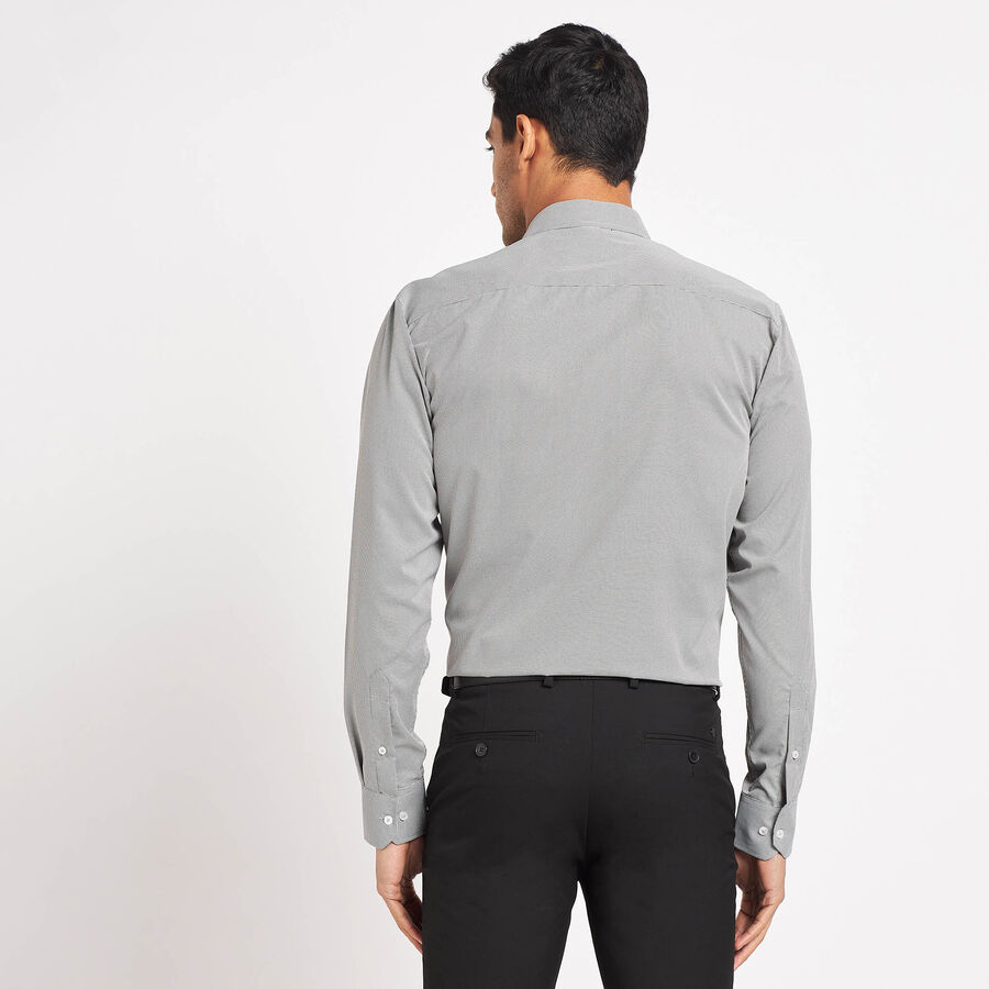 Solid Formal Shirt, Black, large image number null