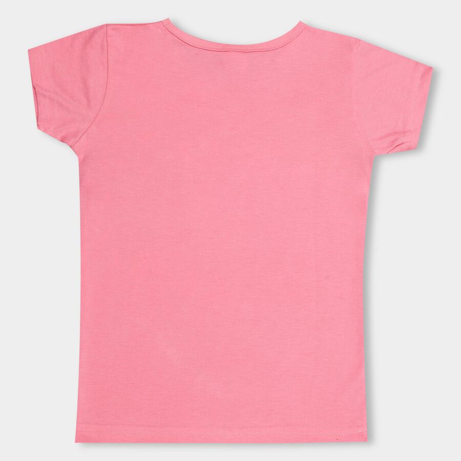 Girls' T-Shirt , Pink, large image number null