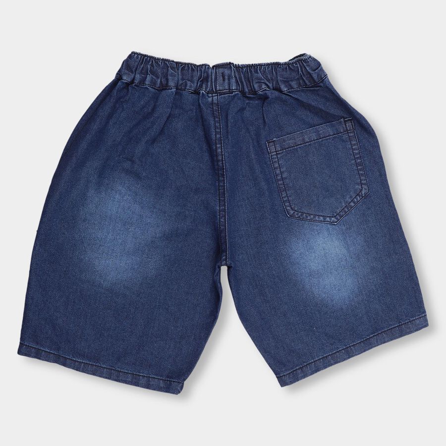 Boys' Bermudas , मध्यम नीला, large image number null