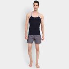 Men's 100% Cotton Gym T-Shirt , Navy Blue, small image number null
