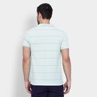 Men's Collared Half Sleeves T-Shirt , हल्का हरा, small image number null