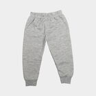 Boys Grey Striped Long Johns Thermal, Melange Light Grey, small