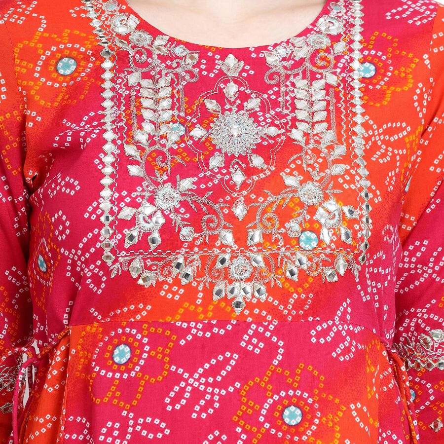 Ladies' Kurta , Orange, large image number null