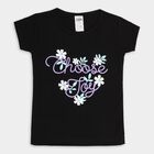 Girls' T-Shirt , Black, small image number null