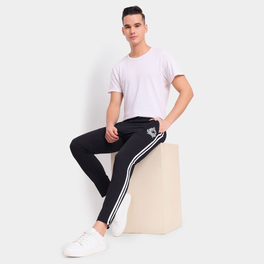 Men's Track Pants, Black, large image number null