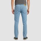 Men's Light Blue Slim Fit Clean Look Jeans, Light Blue, small