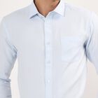 Men's Light Blue Slim Fit Formal Shirt, Light Blue, small image number null