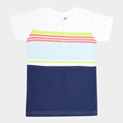 Boys Stripes T-Shirt, Off White, small image number null