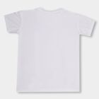 Boys' Half Sleeves T-Shirt , White, small image number null