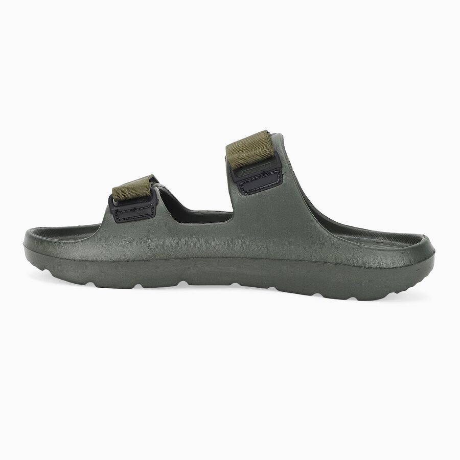 Men's Slipper, Olive, large