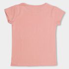 Girls' 100% Cotton T-Shirt , गुलाबी, small image number null
