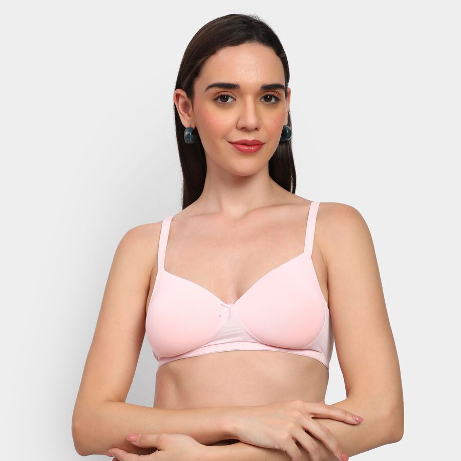 Ladies' Bra, हल्का गुलाबी, large image number null